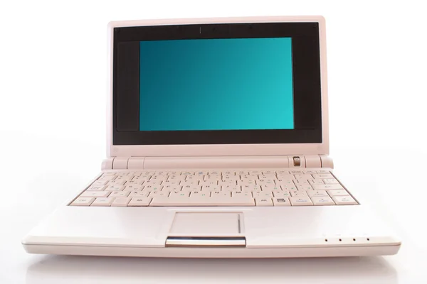 Laptop isolated on the white background — Stock Photo, Image