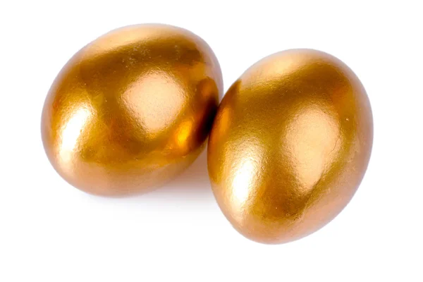 Золоті яйця — стокове фото