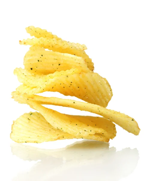 Leckere Kartoffelchips — Stockfoto