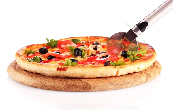 Leckere Pizza — Stockfoto