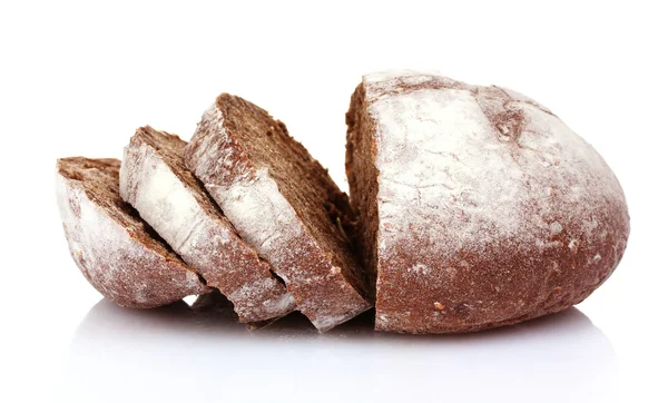 Roti diisolasi dengan warna putih — Stok Foto
