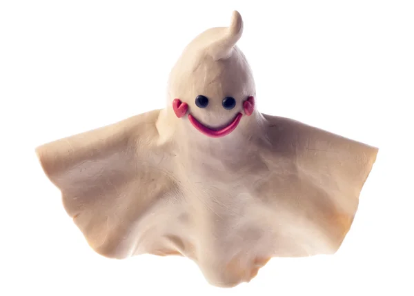 Funny plasticine ghost — Stock Photo, Image