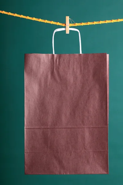 Kağıt hediye çanta alışveriş — Stok fotoğraf