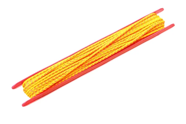Amarillo cuerda roll up — Foto de Stock