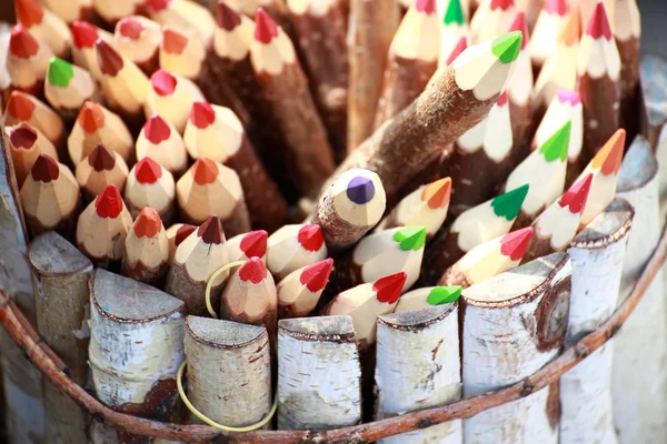 Набор цветных карандашей . — стоковое фото