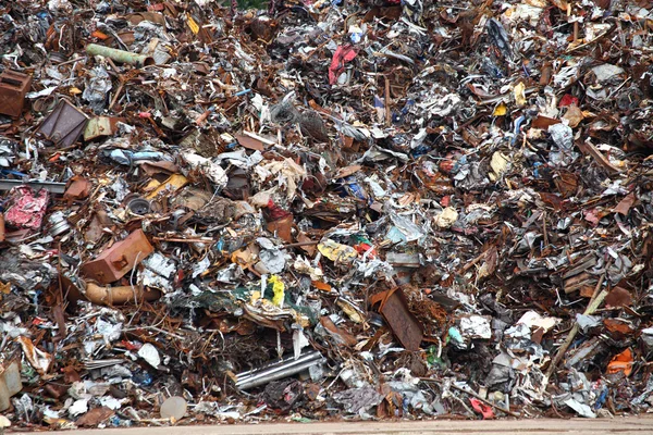 stock image Scrap Metal ready for recycling