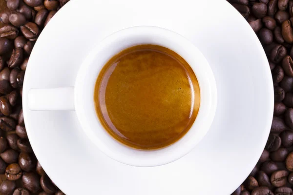 Kısa espresso — Stok fotoğraf