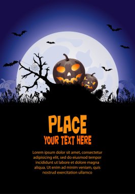 Halloween background clipart