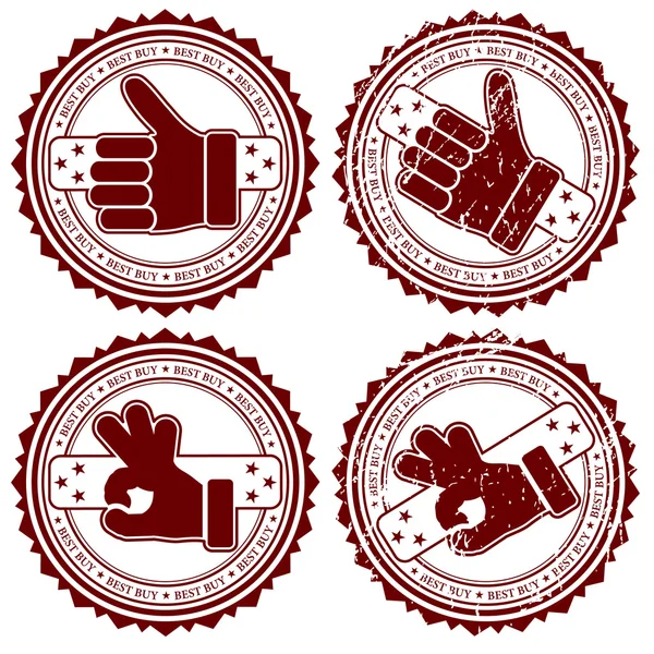 Collect stamps — Stock Vector