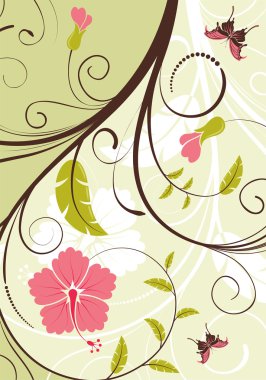 Flower frame clipart