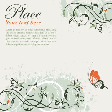 Flower Frame clipart