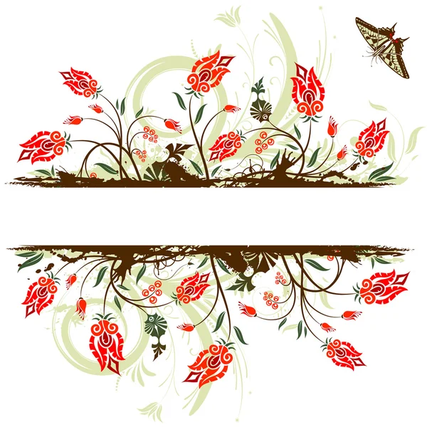 Blumengestell — Stockvektor