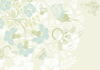 Flower frame clipart