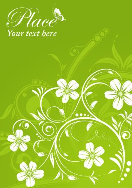 Flower frame clipart