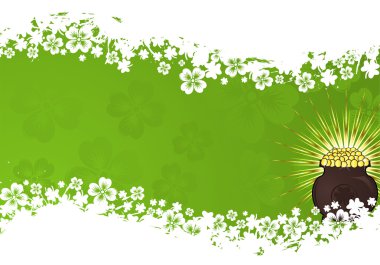 St. Patrick Day frame clipart