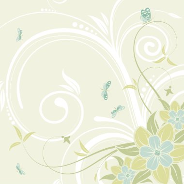 Flower frame clipart