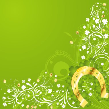 St. Patrick Day frame clipart