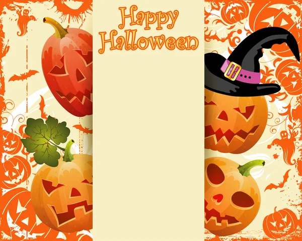 Cadre Halloween — Image vectorielle