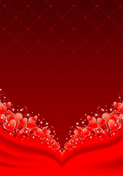 Valentines Day background — Stock Vector