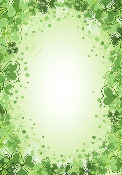 Jour de St Patrick fond — Image vectorielle