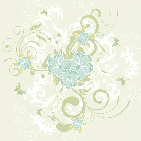 Flower background Stock Illustration