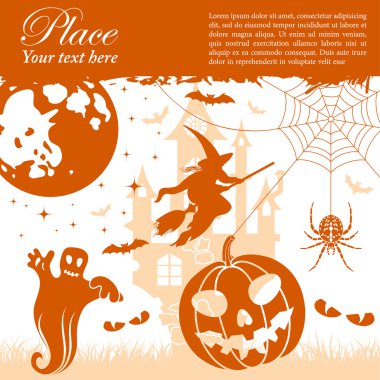 Halloween frame clipart