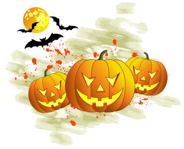 Halloween background clipart