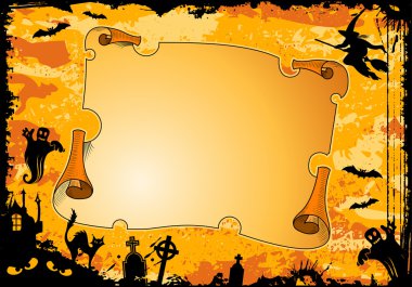 Halloween frame clipart