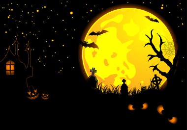 Halloween background clipart