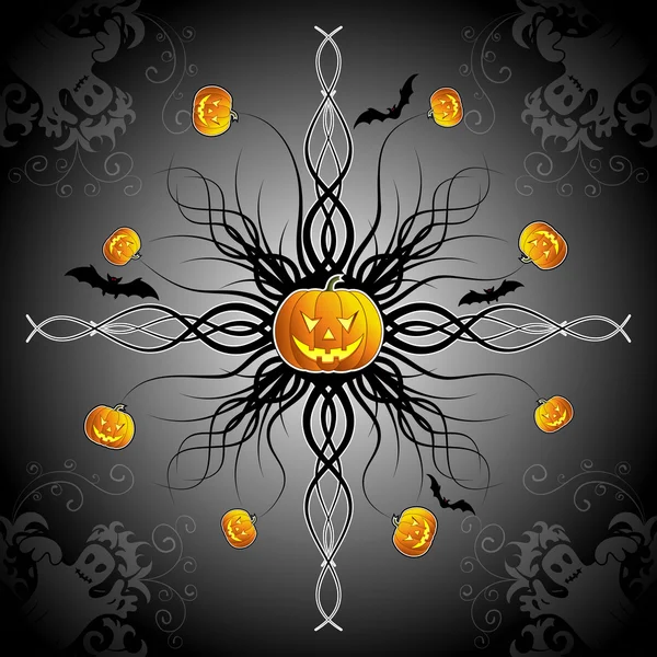 Fond abstrait halloween — Image vectorielle