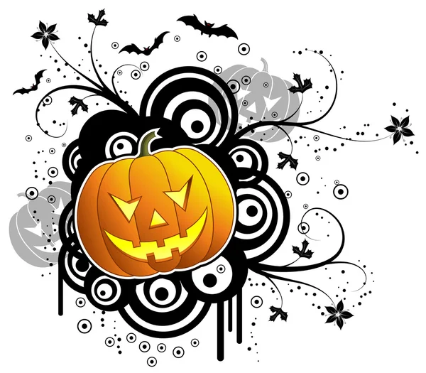 Абстрактный Хэллоуин — стоковый вектор