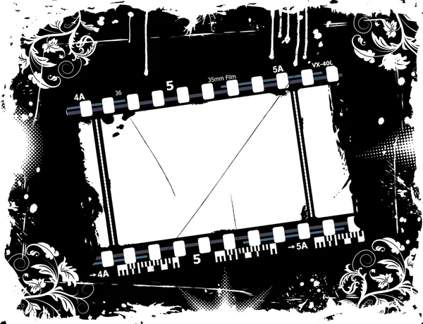 Cadre de film photographique — Image vectorielle