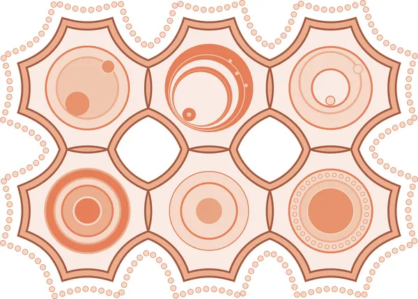Icono conjunto círculo abstracto . — Archivo Imágenes Vectoriales