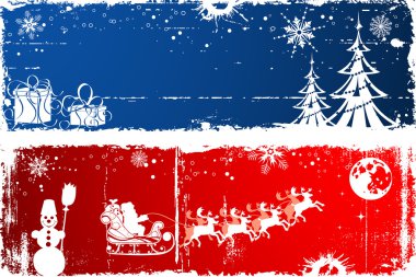 Abstract christmas background clipart