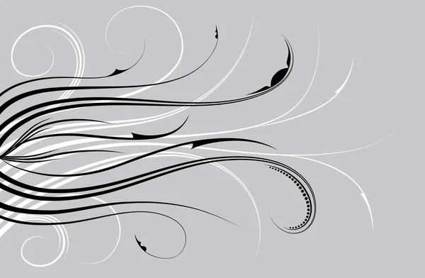 抽象花卉背景，为设计元素矢量 — 图库矢量图片