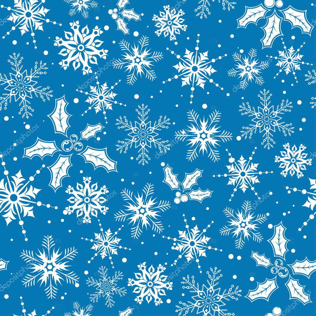 Christmas seamless background Stock Vector by ©TAlexey 7088853