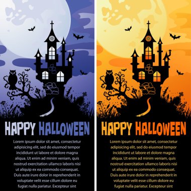 Halloween background clipart