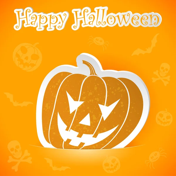 Halloween sticker — Stockvector