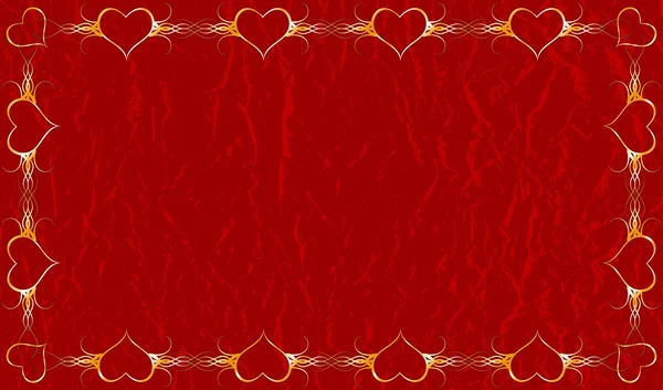 Grunge valentines Hintergrund, Vektor — Stockvektor