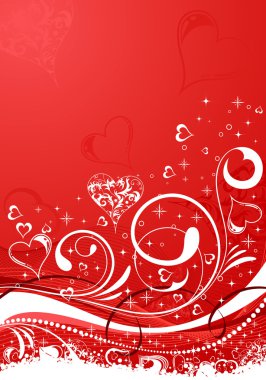 Valentines Day background clipart