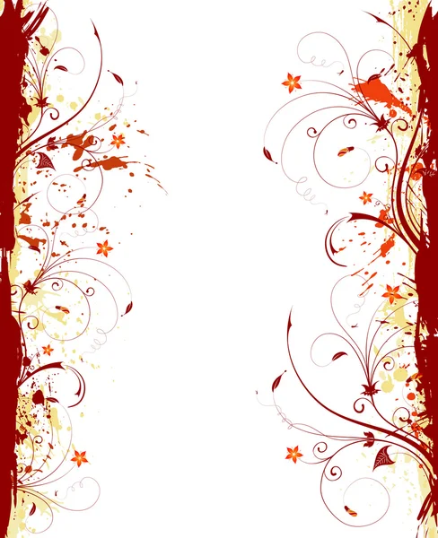 stock vector Flower frame