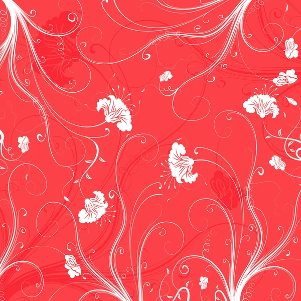 Abstract floral patroon — Stockvector