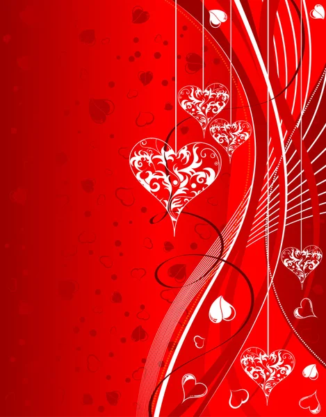 Valentines fond de fête — Image vectorielle