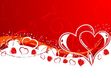 Valentines Day background clipart