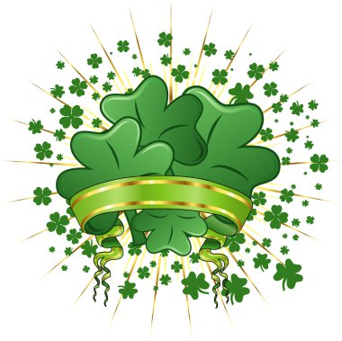 Abstract St. Patrick's Day clipart