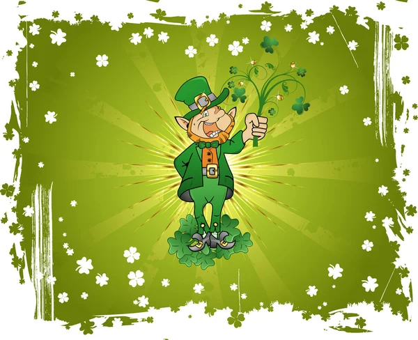 St. Patrick 's dag achtergrond — Stockvector