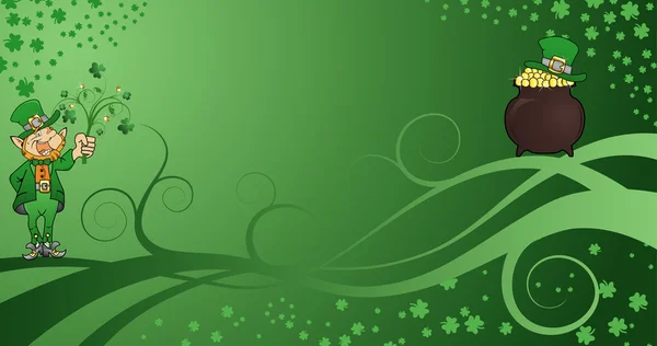 St. Patrick's Background — Stock Vector