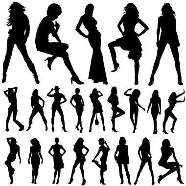 Fashion women clipart