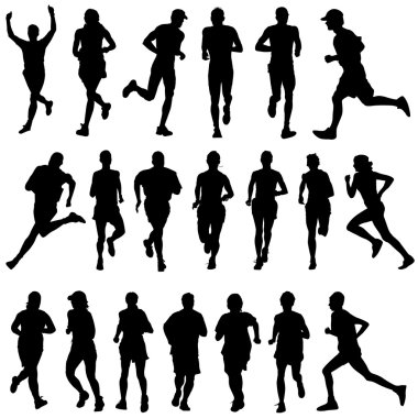 Runner clipart