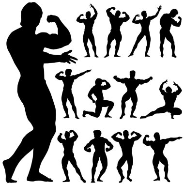 Body building clipart